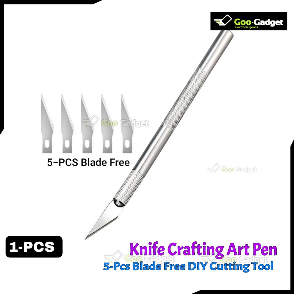 Crafting Art Pen Precision Knife 5/10-Blade DIY Cutting Tool