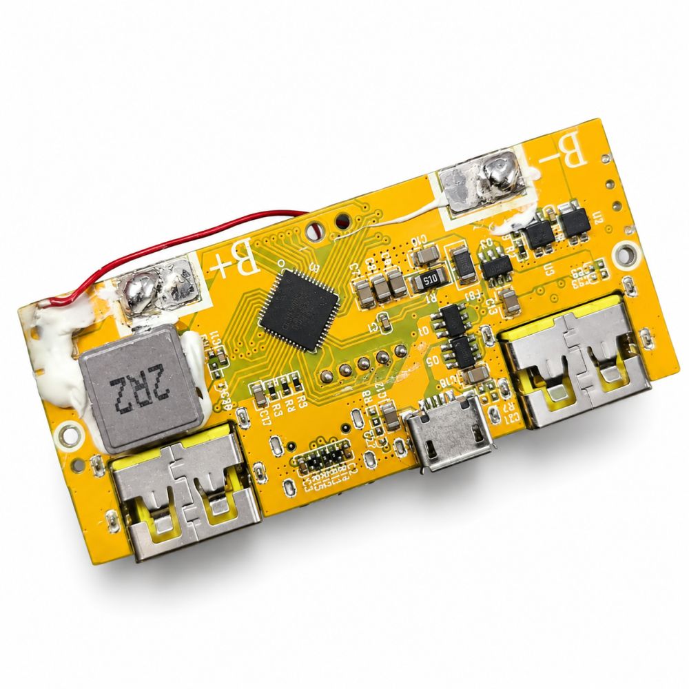 SW6208 22.5W Fast Charging Power Bank Module | Dual USB & Type-C with LED Display