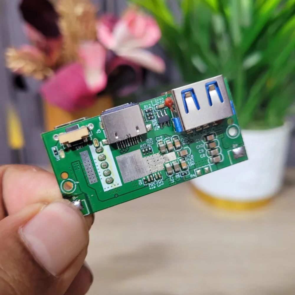 22.5W IP5358 Fast Charging Power Bank Circuit Module with Digital Display