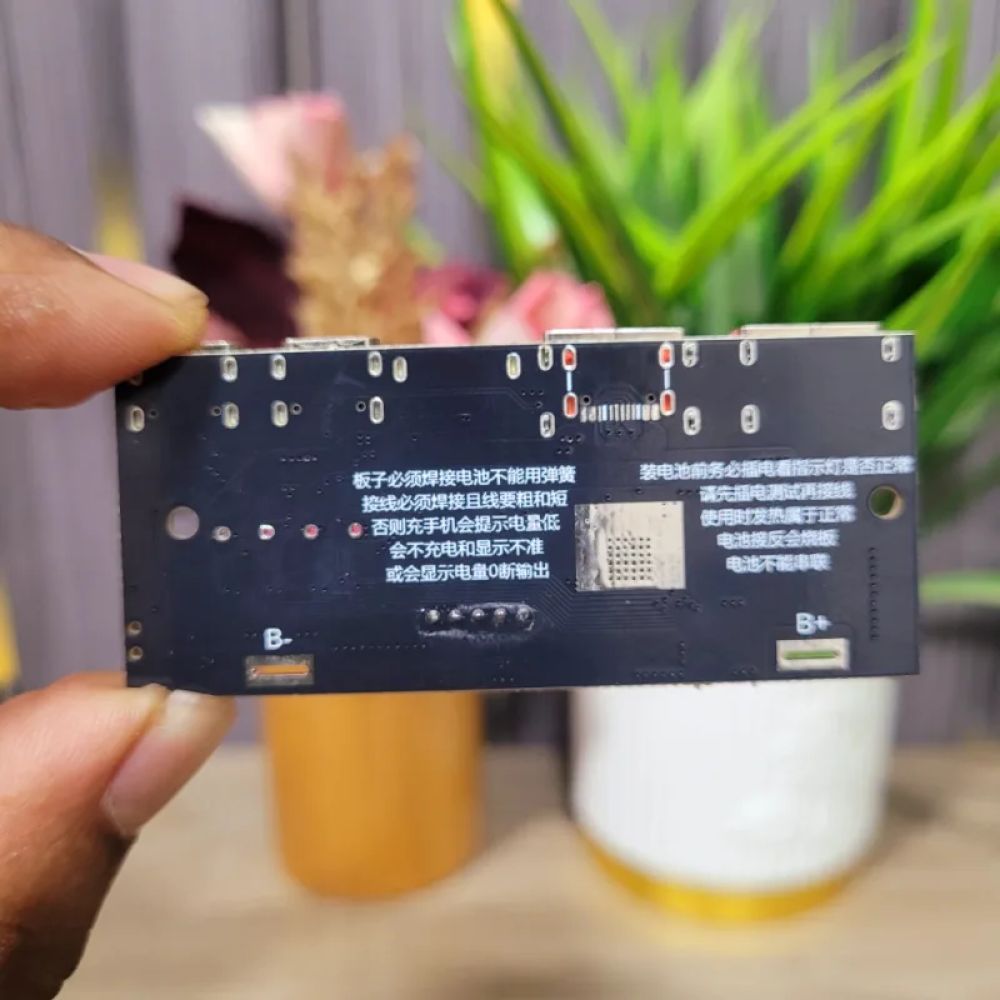 22.5W 1S 3.2V LiFePO4 Power Bank Module with Digital Display