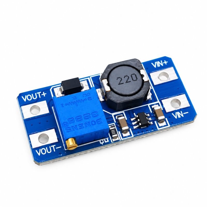 MT3608 2A Adjustable DC-DC Boost Converter Module 2V-24V Input 5V-28V Output