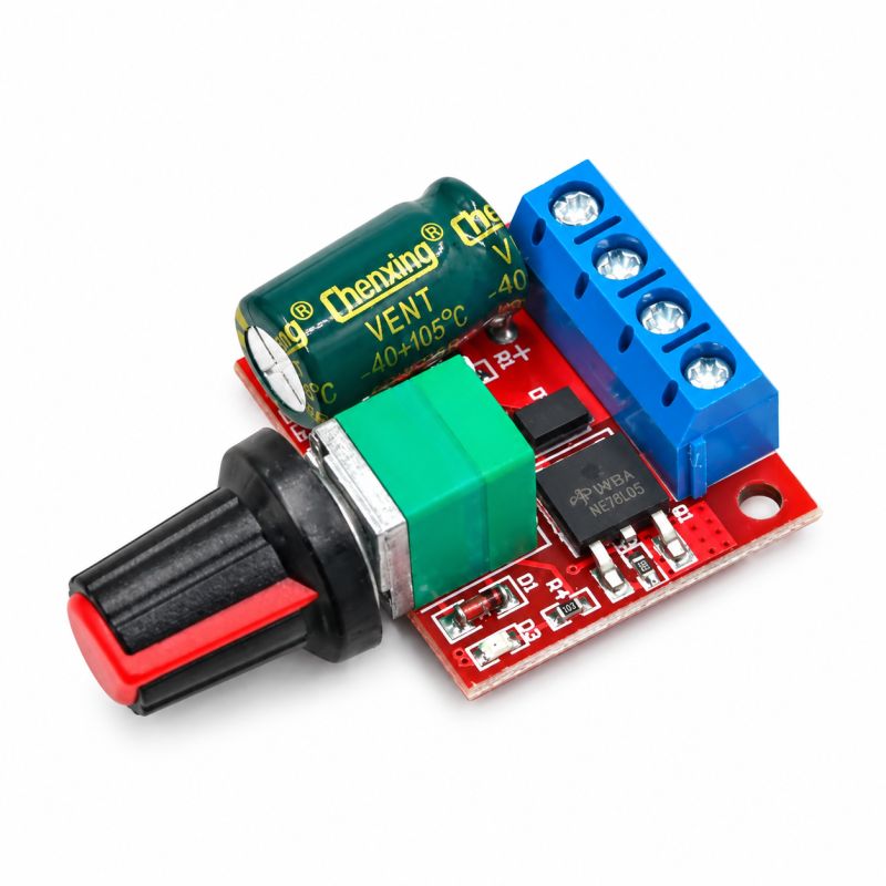 PWM DC Motor Speed Control Module 4.5V-28V 5A Adjustable 20kHz S0304