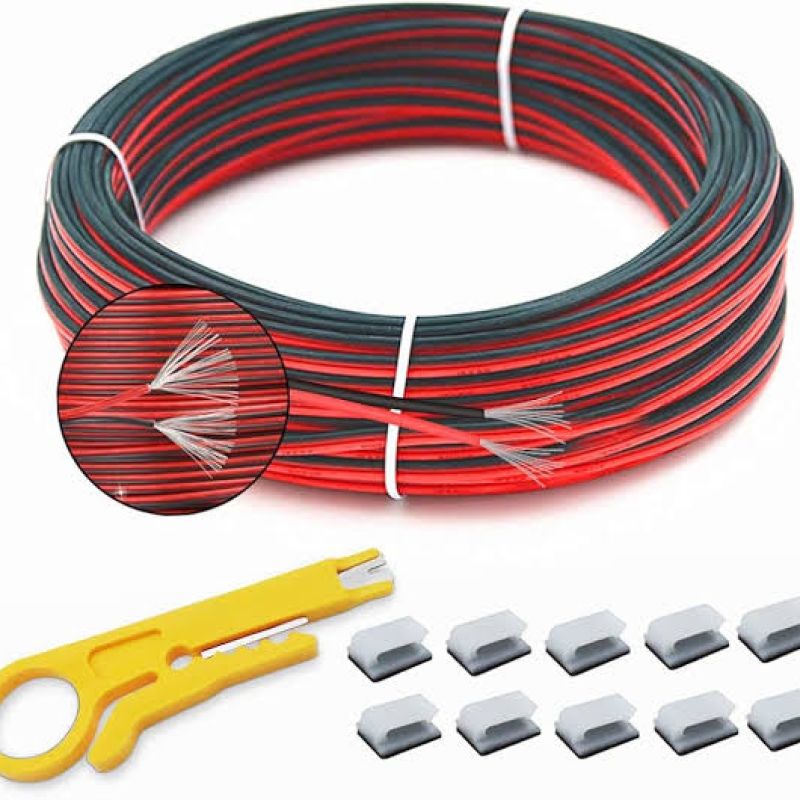 0.25mm 1 Yard AC Electrical Wire Cable for DIY Electronics