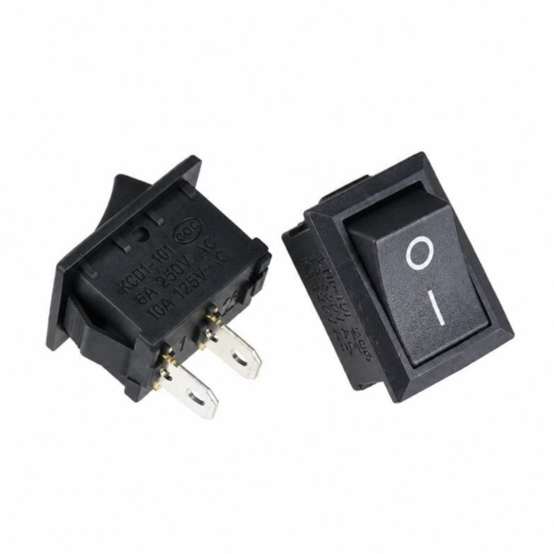 2-Pin KCD5-101 Rocker Switch ON/OFF 10A 12V DC