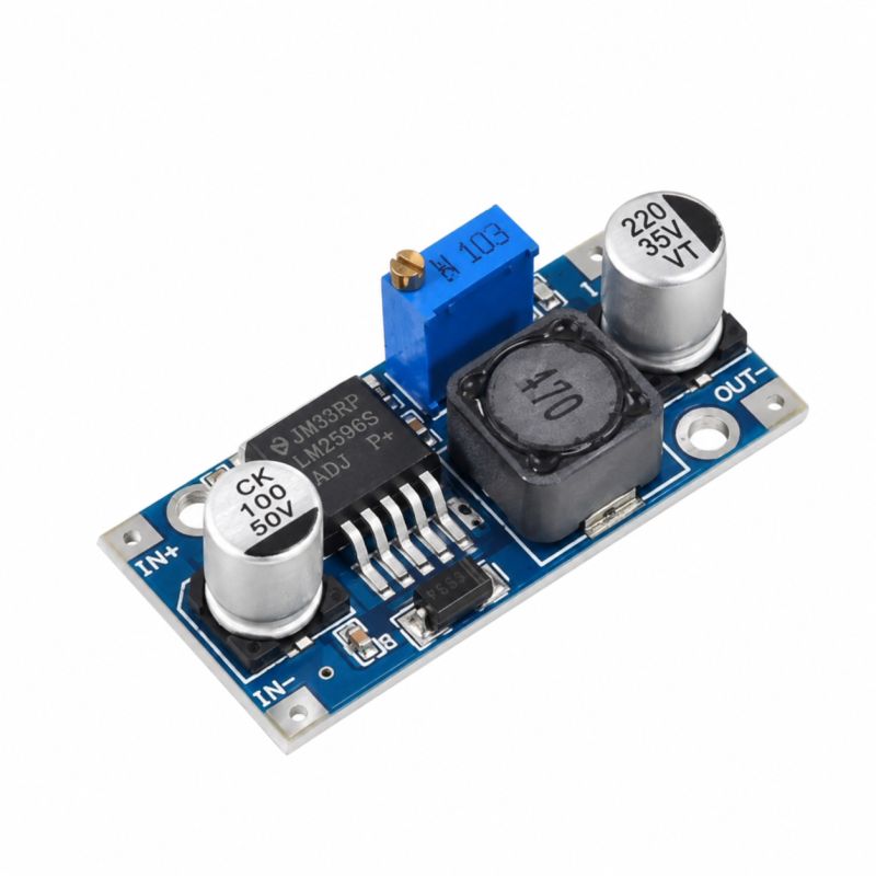 LM2596 DC-DC Buck Converter 4V-40V Adjustable 1.25V-37V 3A