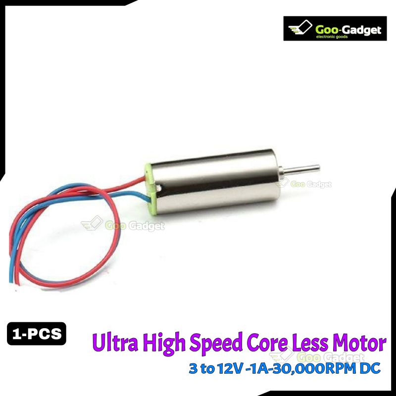 3V-12V 30000RPM Coreless DC Motor High-Speed Mini Motor for RC & Robotics
