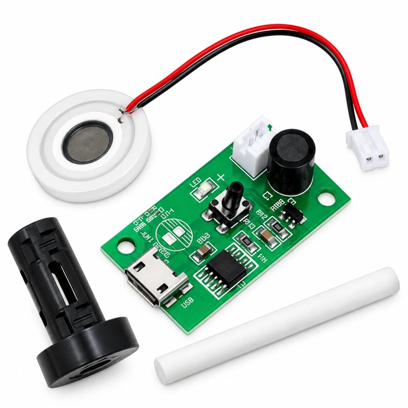 DC 5V-12V Mini Fogger Humidifier DIY Kit 1 Fogger with Atomizer