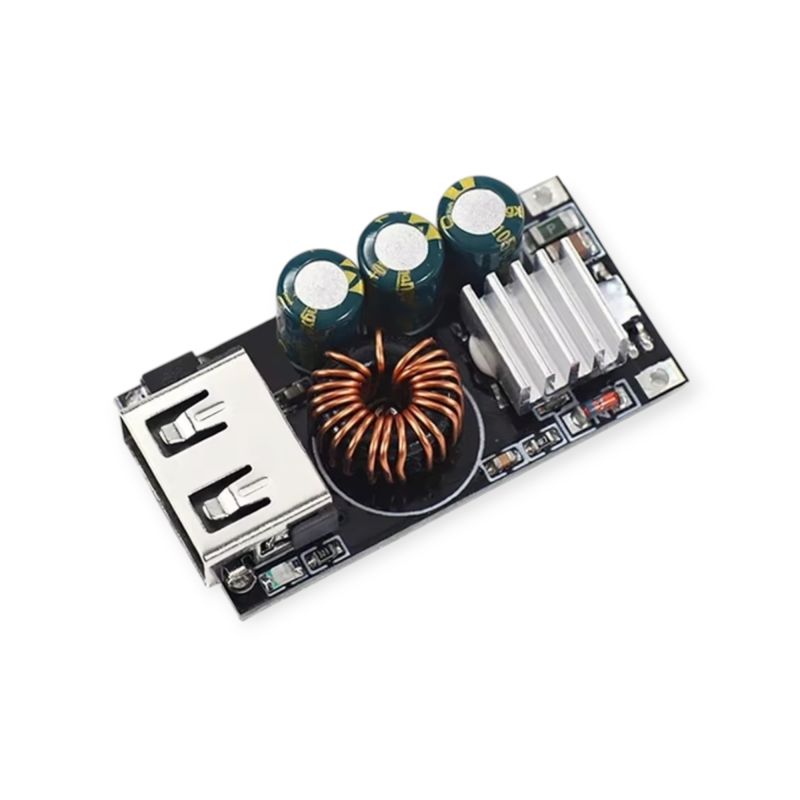 24W QC3.0 Fast Charger DC-DC Buck Converter 5V-32V to USB