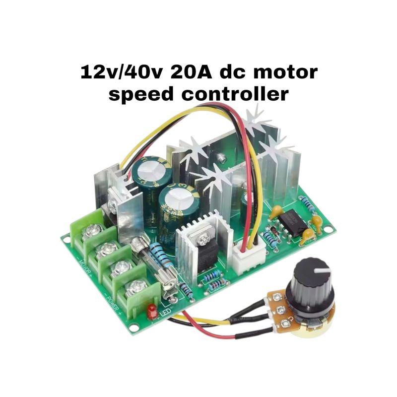12V-60V 20A PWM DC Motor Speed Controller for 775/895 Motors