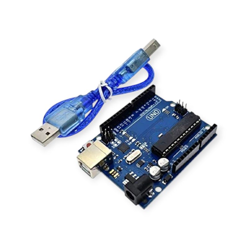 Arduino UNO R3 R4 Development Board ATmega328P ATmega16U2 with USB Cable