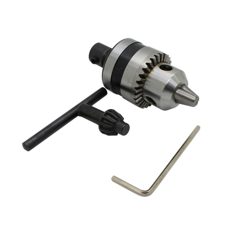 0.6–6mm Mini Drill Chuck Adapter for 775 Motor | B10 3-Jaw Precision Chuck