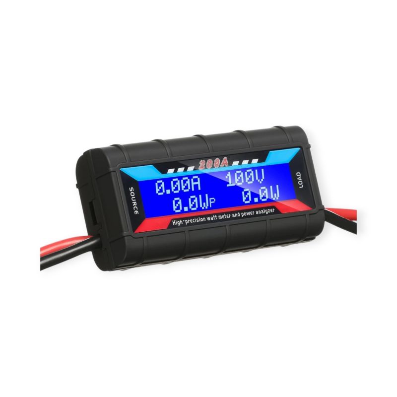 200A High-Precision LED Watt Meter | DC 0–100V Voltage, Current & Power Analyzer