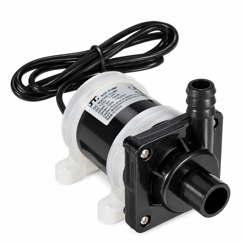 DC 12V 8W Mini Submersible Water Pump 10L/Min Waterproof Solar Pump