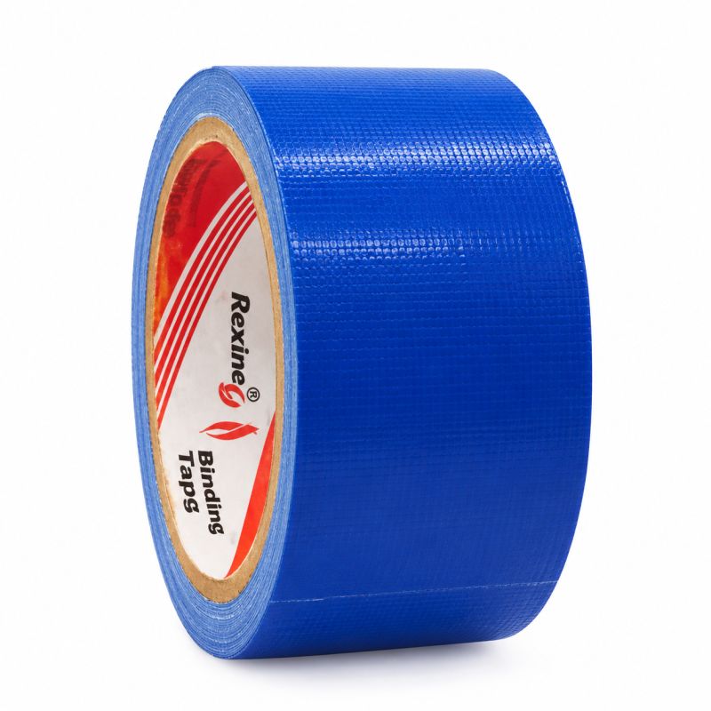 2-Inch Blue Rexine Binding Tape Heavy-Duty PVC Adhesive Tape