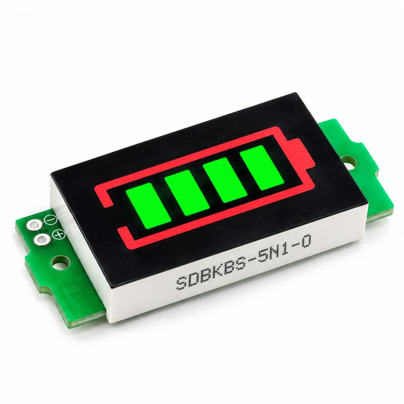 1S-8S 3.7V to 33.6V Lithium Battery Capacity Level Indicator Module