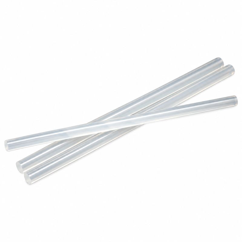 7mm Transparent Hot Melt Glue Stick for 20W–40W Mini Glue Gun