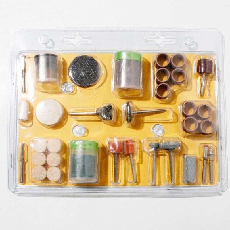 105Pcs Mini Grinder Accessories Set HSS & Diamond Tools for Cutting Sanding Polishing