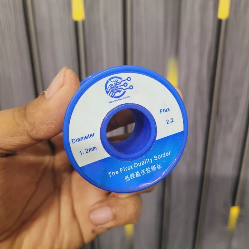 1.2mm 63/37 Tin Lead Soldering Wire 100g No-Clean Rosin Core for Electronics