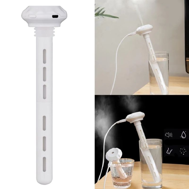 Portable USB Ultrasonic Mist Maker Humidifier Fogger for Home Office & DIY