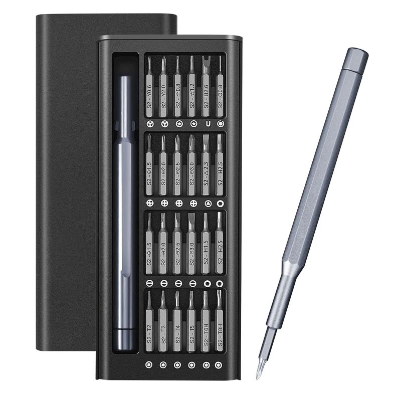 24-in-1 Precision Magnetic Screwdriver Repair Kit for Electronics & Home Appliances