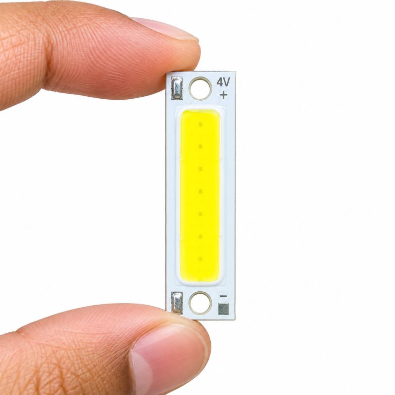 4V 7W COB LED Light Module | Water Drop Shape High-Lumen LED Board for DIY Projects