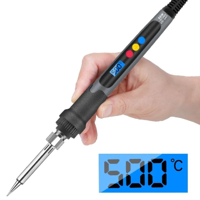 60W 936H Digital Display High Temperature Adjustable Soldering Iron