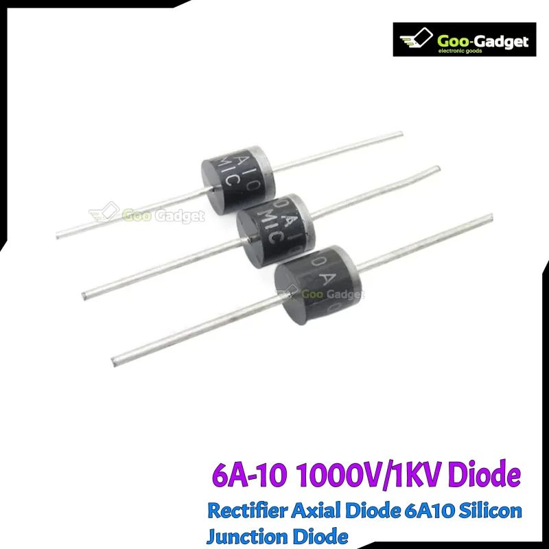 6A10 6A 1000V General Purpose Rectifier Diode Axial Silicon Diode
