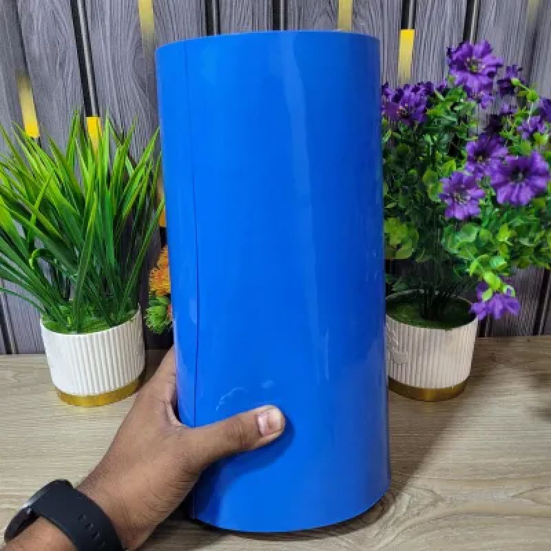 300mm 1ft Blue PVC Heat Shrink Sleeve for Li-ion & LiFePO4 Battery Pack