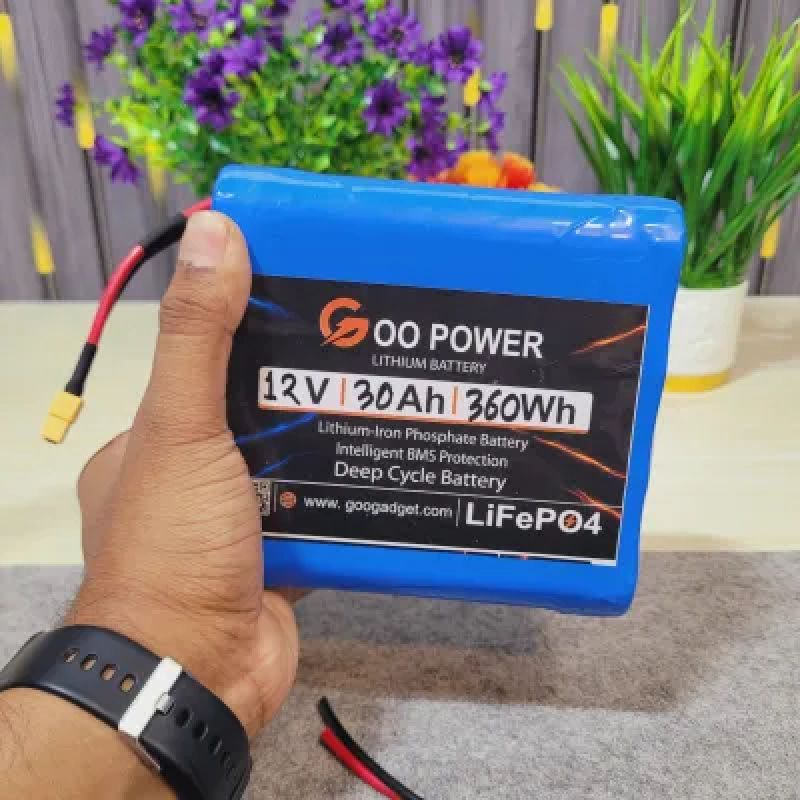 12.8V 30Ah LiFePO4 Battery Pack