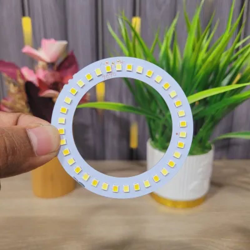 4V 10W Dual Color LED Ring Light Module | White / Warm White COB LED