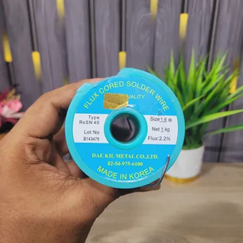 1.6mm RSn40 Flux Cored Solder Wire | 16g Korea Made GOJ 1.6mm