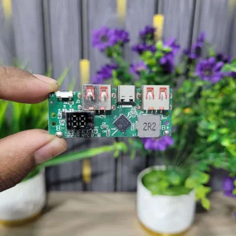 IP5356 Fast Charging Power Bank Circuit Board | Type-C Dual USB Output Module