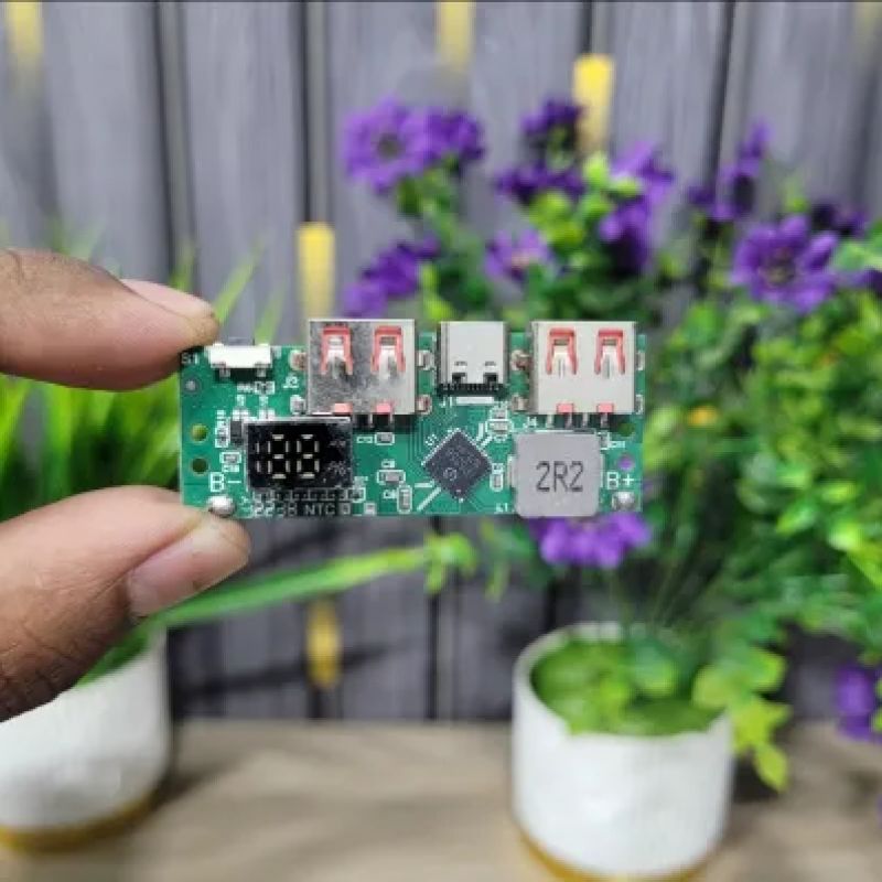 IP5356 Fast Charging Power Bank Circuit Board | Type-C Input & Dual USB-A Output