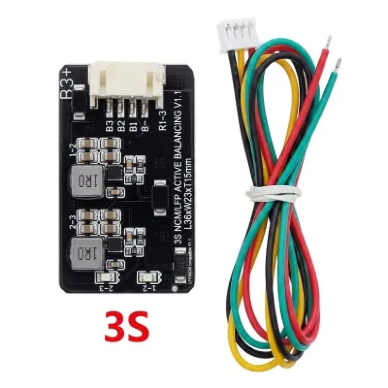3S 1.2A Active Balancer Module | Heltec Battery Equalizer for 12V LiFePO4 & Li-ion Packs