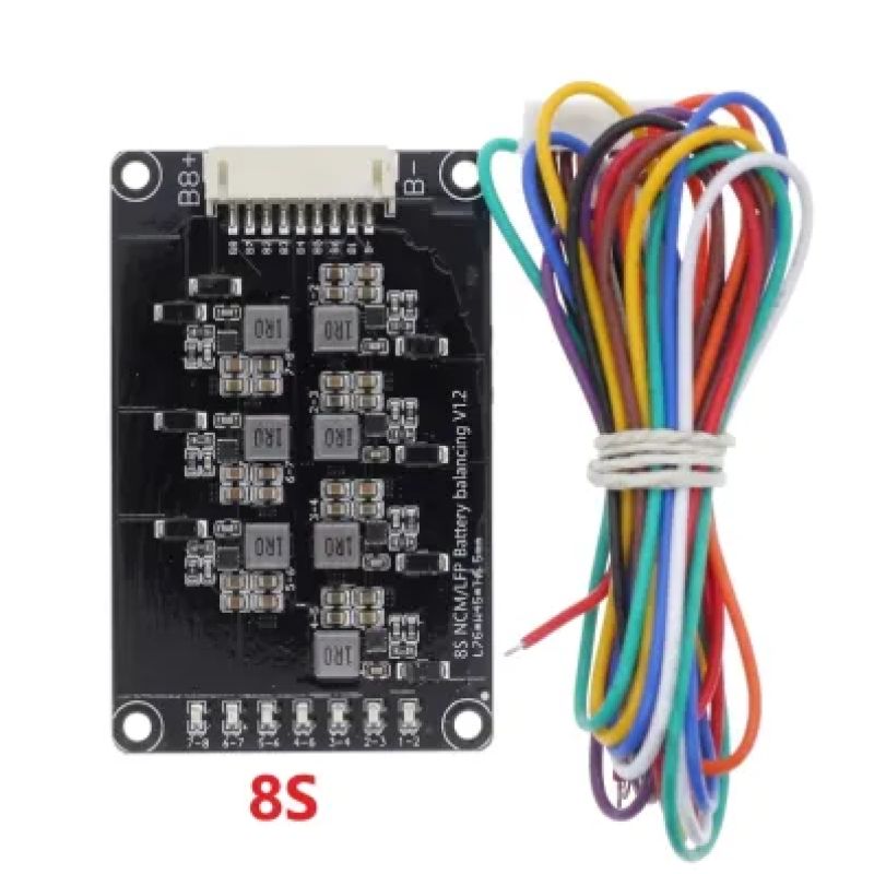 8S 1.2A Active Balancer Module | Heltec Battery Equalizer for 24V LiFePO4 & Li-ion Packs
