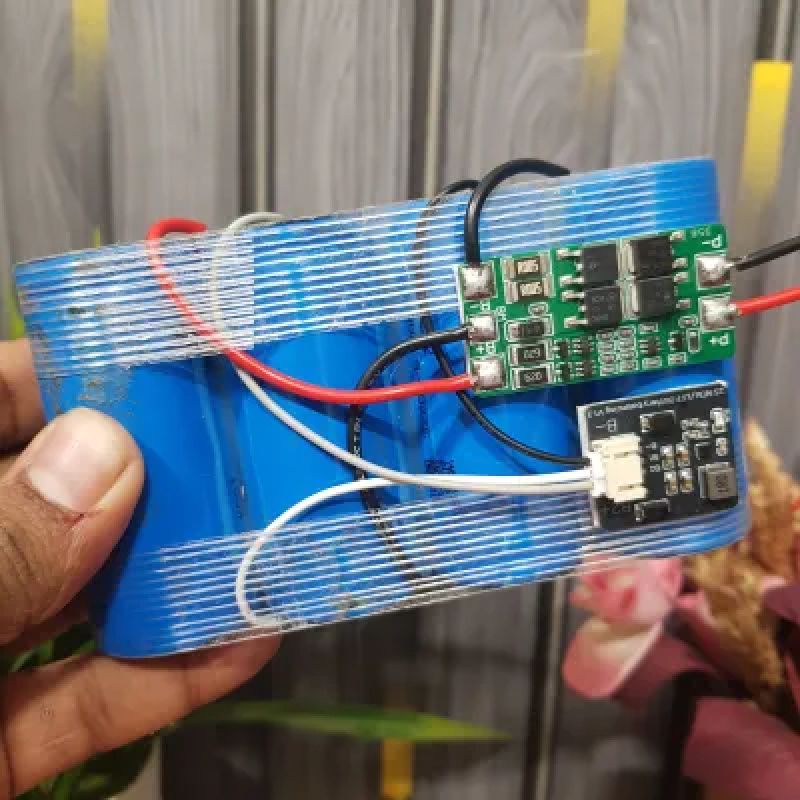 6V 10Ah LiFePO4 Rechargeable Battery Pack | 32700 2S4P with 10A Balance BMS & 1.2A Active Balancer | Reconditioned