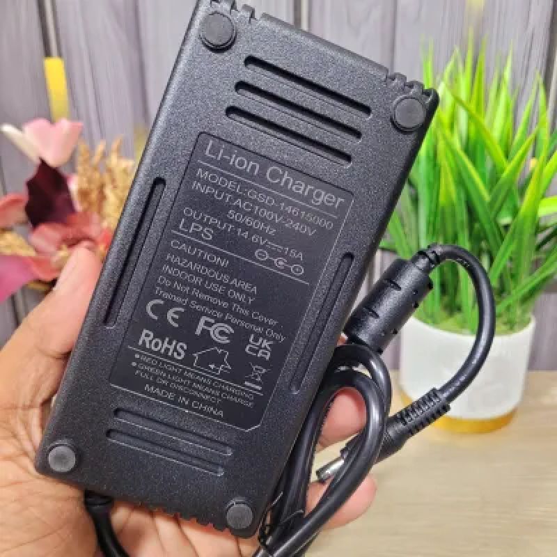 14.6V 15A LiFePO4 Battery Charger | 12V 4S Lithium Iron Phosphate Battery Charger
