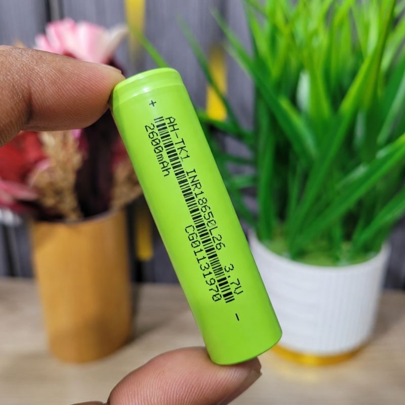 2600mAh AH-TKT INR18650L26 3.7V Rechargeable Li-ion 18650 Battery Cell