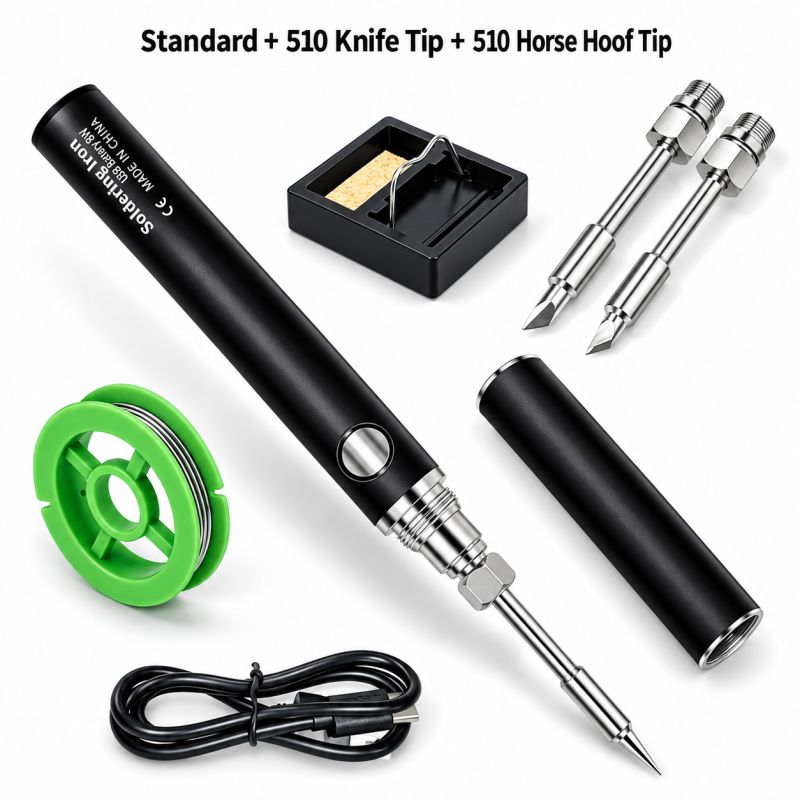 5V 8W USB Electric Soldering Iron with Adjustable Temperature